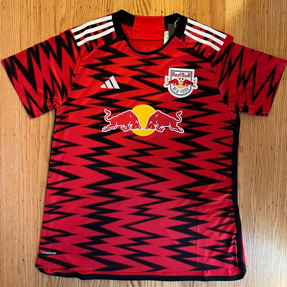adidas Adult New York Red Bulls 2024 Secondary Authentic Jersey NWT Women’s